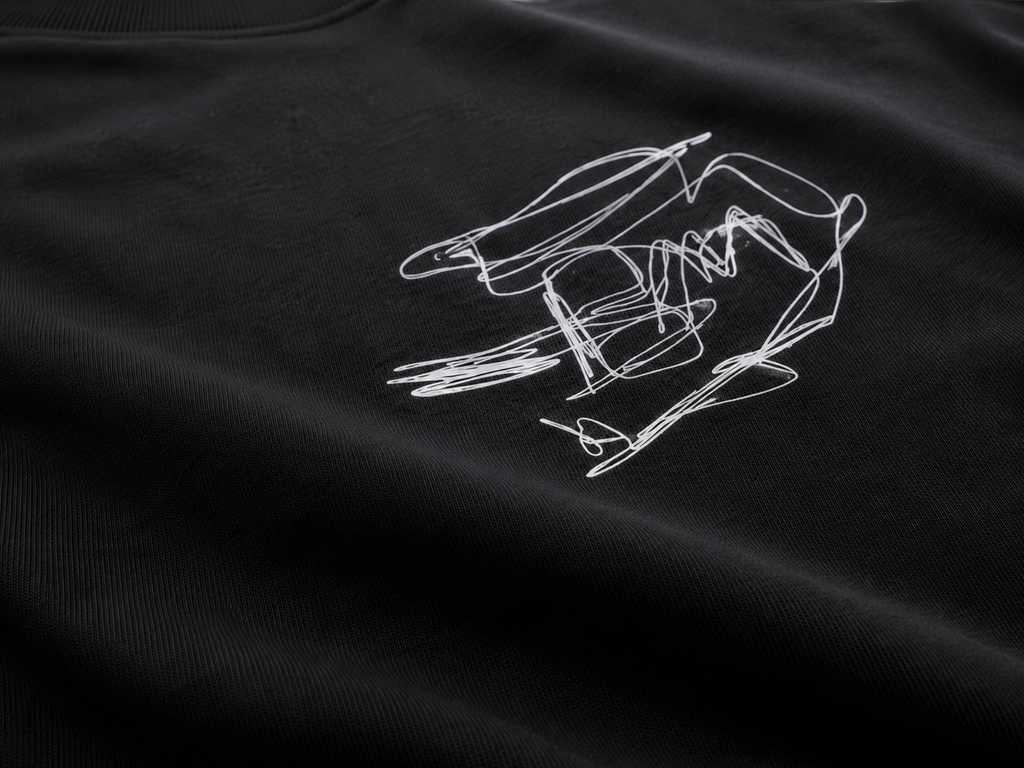 Silent Chaos Oversized T-Shirt