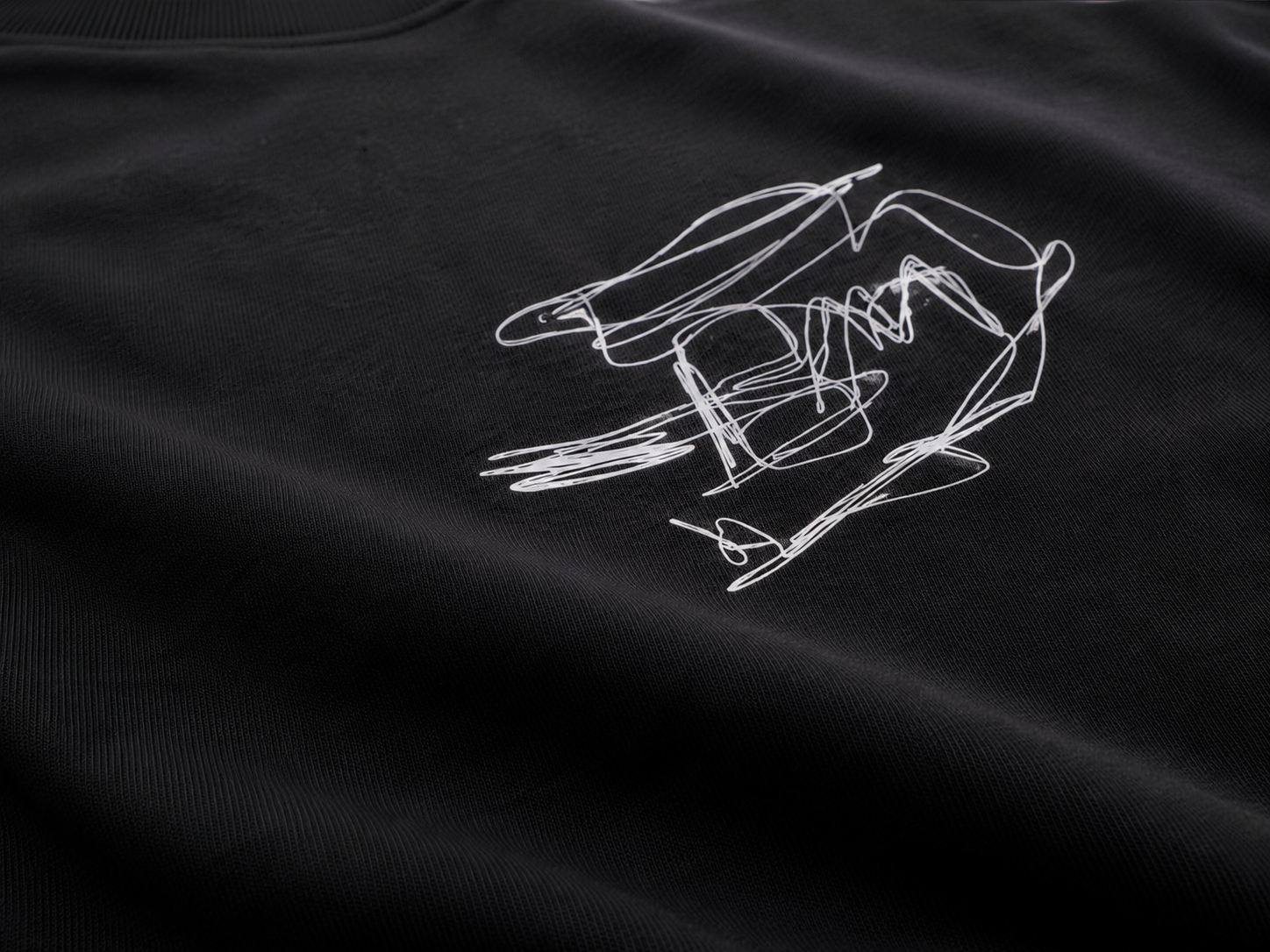 Silent Chaos Oversized T-Shirt