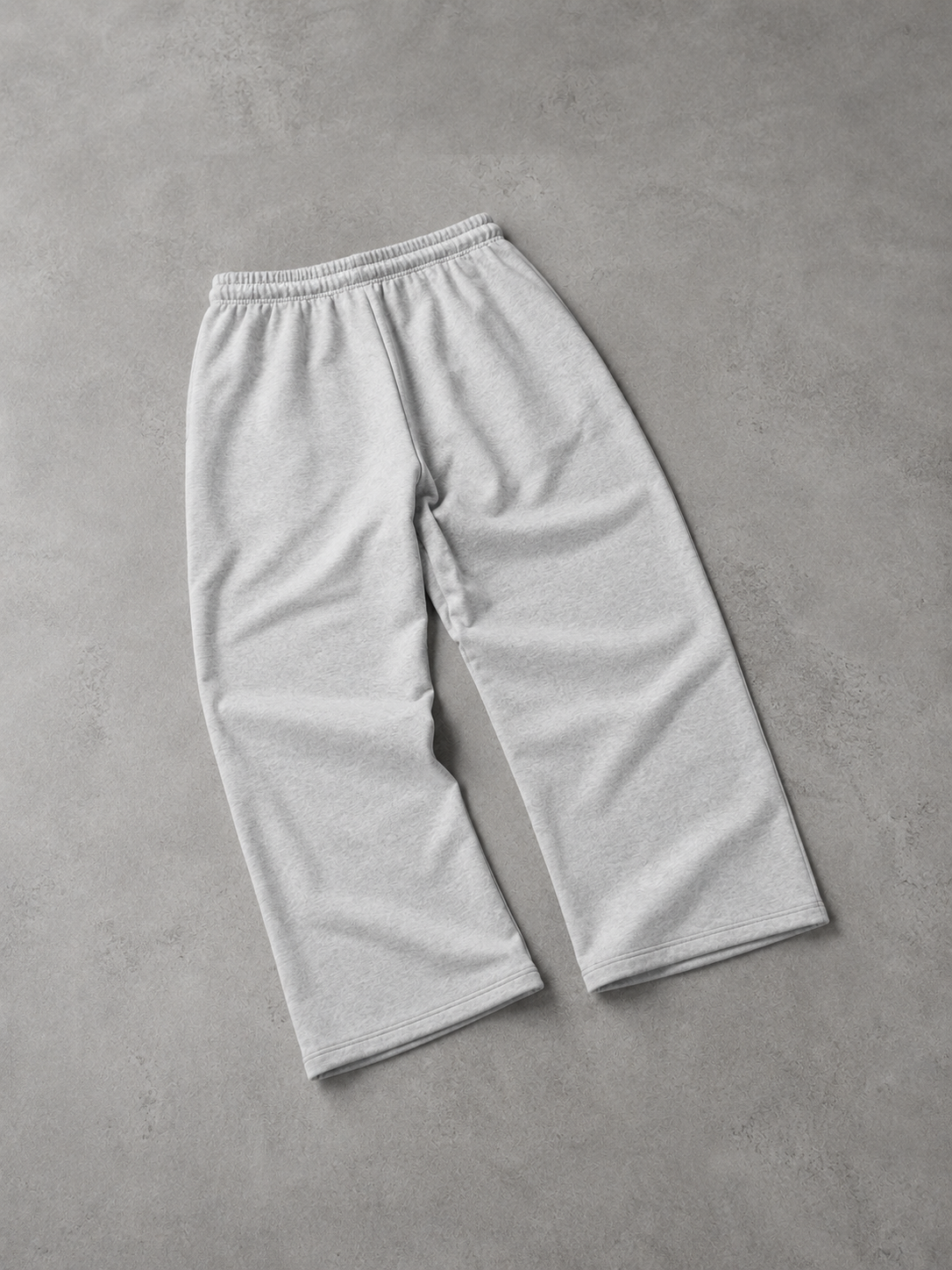 UX Wide-Leg Sweatpants — Heather Grey