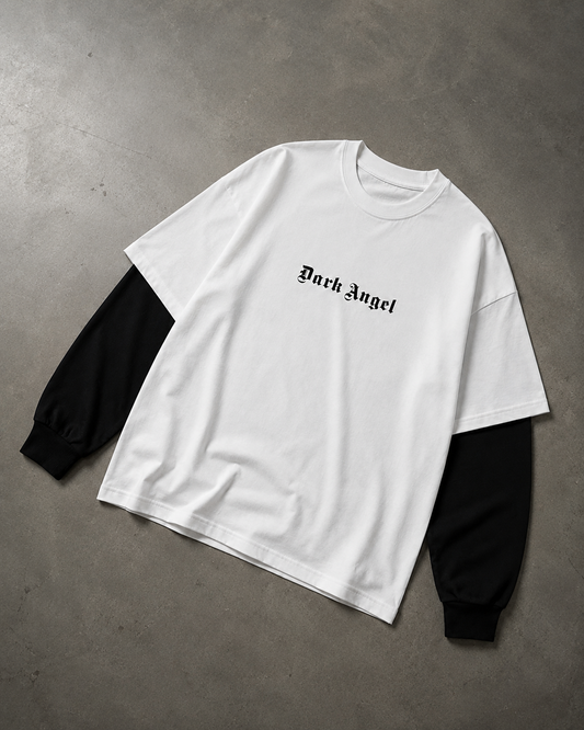 Darkness Long Sleeve Oversized Tee