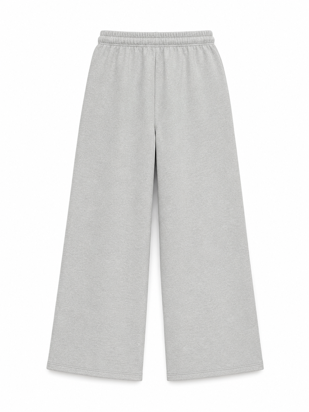 UX Wide-Leg Sweatpants — Heather Grey