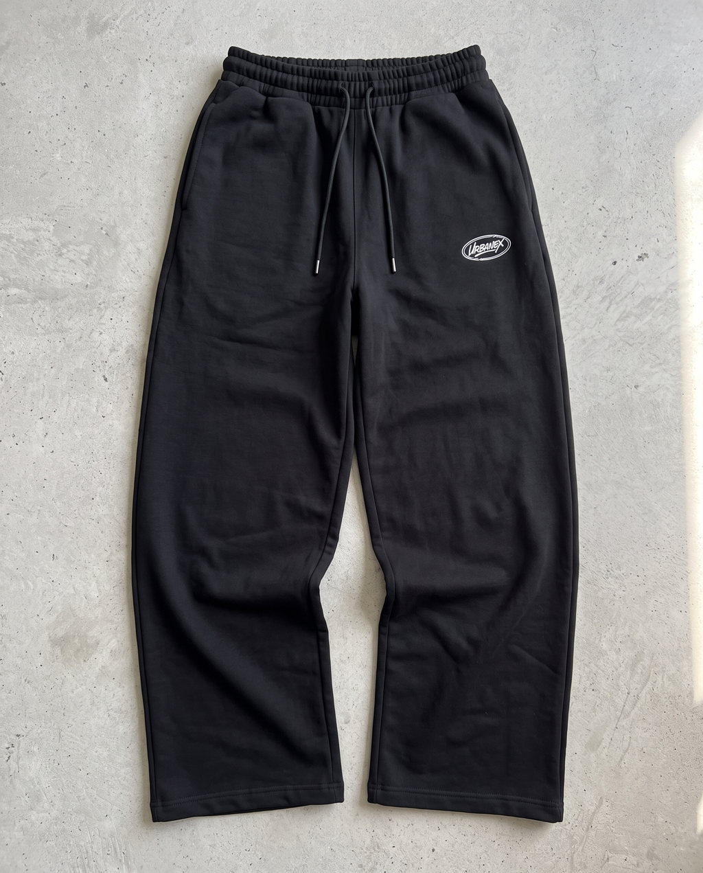 URBANEX Essential Baggy Sweatpants (Black)