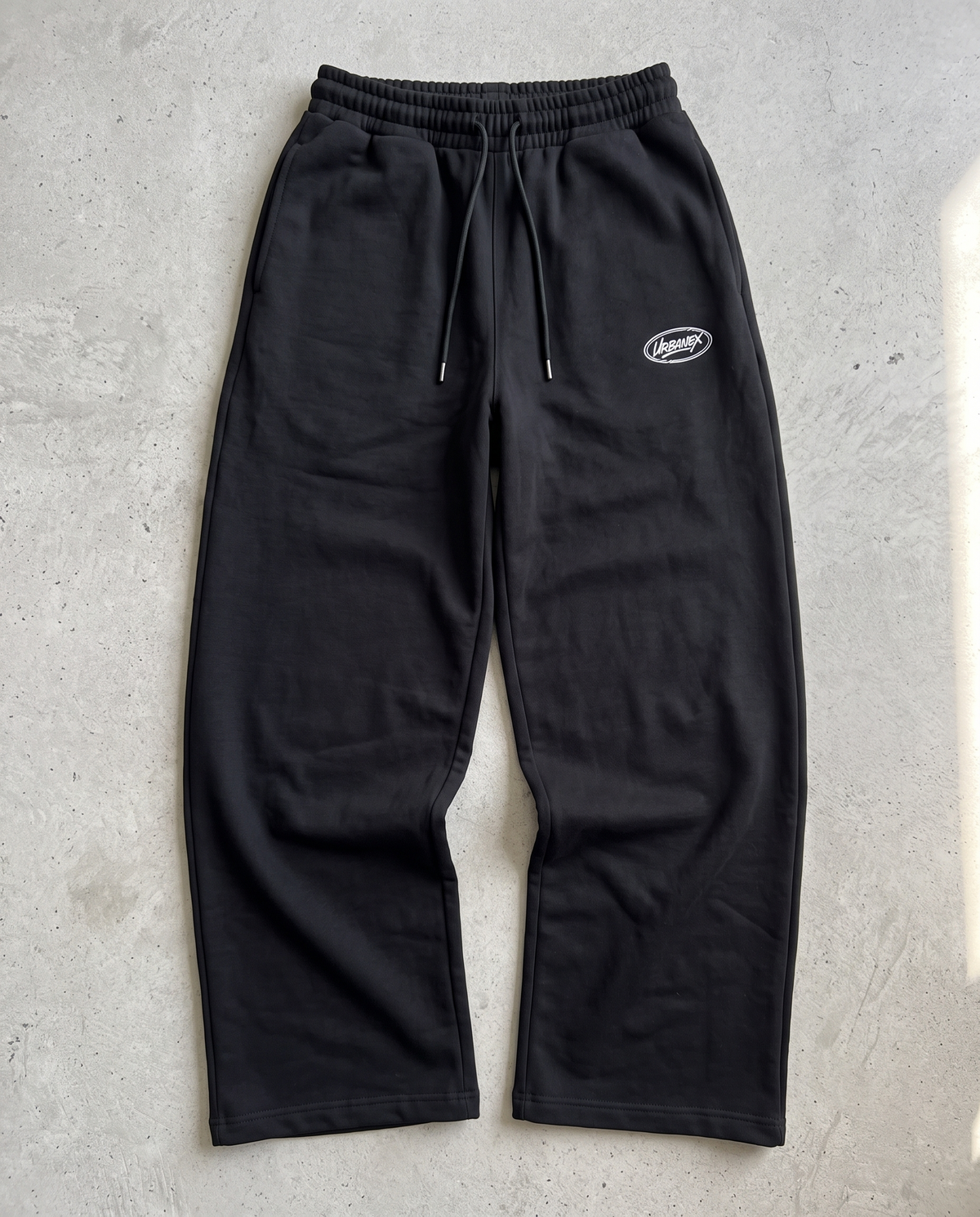 URBANEX Essential Baggy Sweatpants (Black)