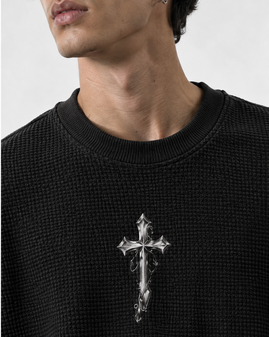 URBANEX — Sacred Waffle Knit Tee