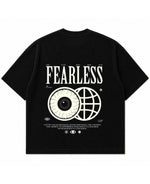 Black waffle boxy fit Back Design