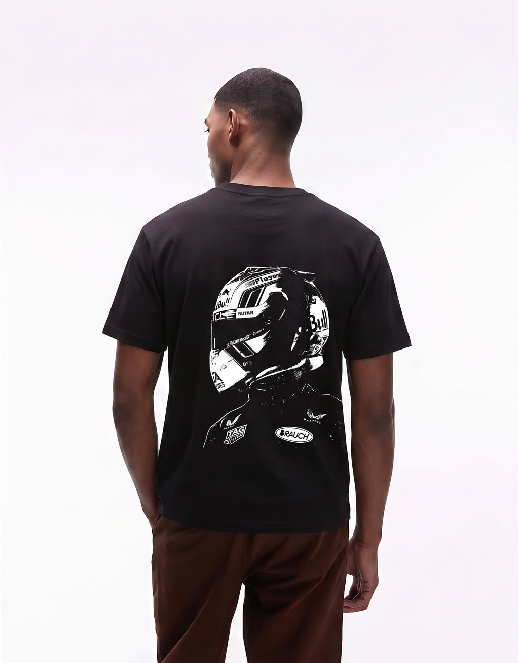 Apex Velocity Oversized Tee, styled on model